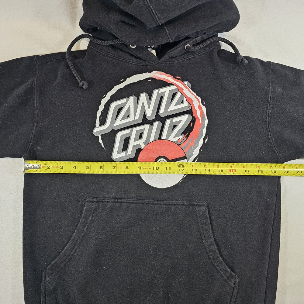 Pokemon X Santa Cruz Cotton Blend Hoodie Sz SMALL - Picture 8 of 16